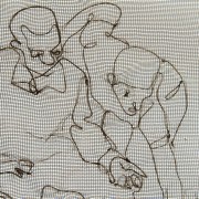 Mourning Embroidery 4 / detail- The Fates