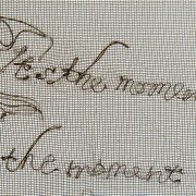 Mourning Embroidery 4 / detail- Lyrics
