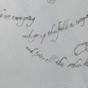 Mourning Embroidery 3 / detail- Lyrics