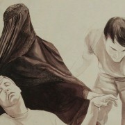 Lamentation 4 (Lift Me Up Let Me Go) / detail